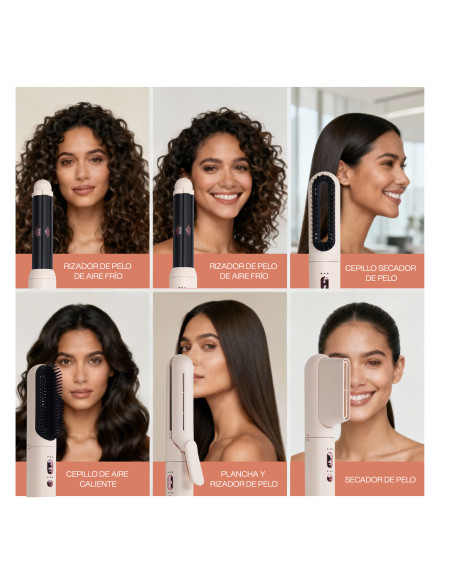 Role Hair Dryer Styler Nubelle 6 En 1