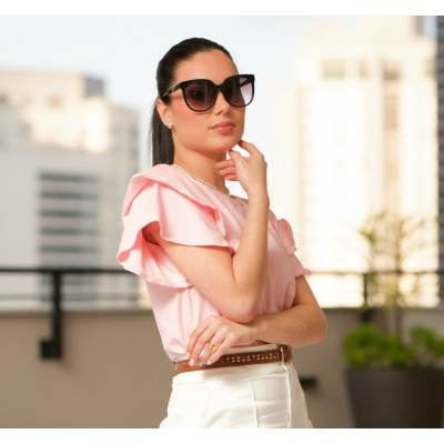 Lentes de Sol Nubelle Gradient Smoke - Modelo AEP072RW