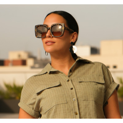 Lentes de Sol Nubelle Shiny Demi - Modelo AEP682LE-3