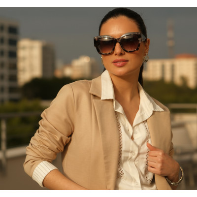 Lentes de Sol Nubelle Gradient Smoke - Modelo AEP826QM-3