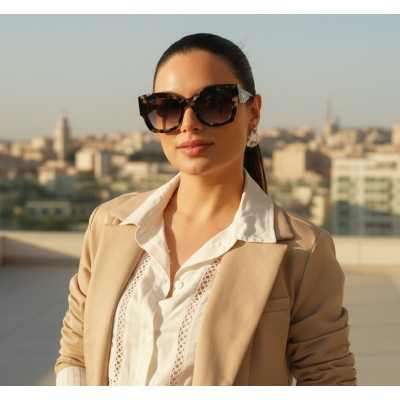 Lentes de Sol Nubelle Gradient Smoke - Modelo AEP826QM-3