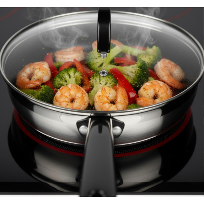 Sarten Nubelle con Tapa De 24 cm - Modelo CW-H024FP