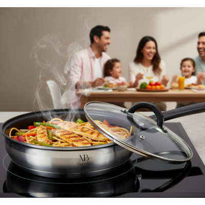 Sarten Nubelle con Tapa De 24 cm - Modelo CW-H024FP