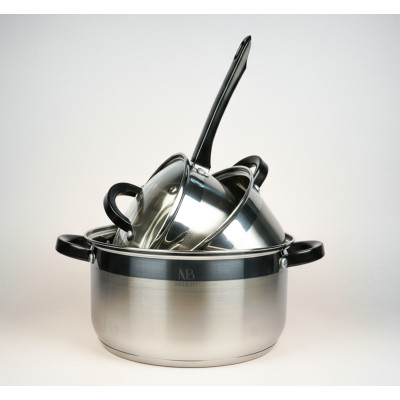 Set de Ollas Nubelle de 6 pzs - Modelo CW-006CS