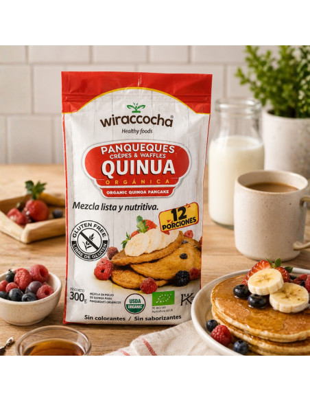 QUINUA PANQUEQUE 300G | Nubelle Perú