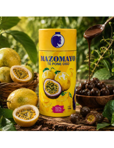 MARACUYA DESHIDRATADA BAÑADO CHOCOLATE 52% MAZOMAYO | Nubelle Perú
