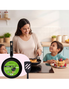 SARTEN DE FACUSA 22 CM + ESPATULA | Nubelle Perú