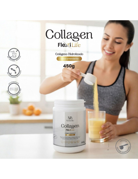 COLÁGENO HIDROLIZADO FLEXILIFE MANDARINA | Nubelle Perú