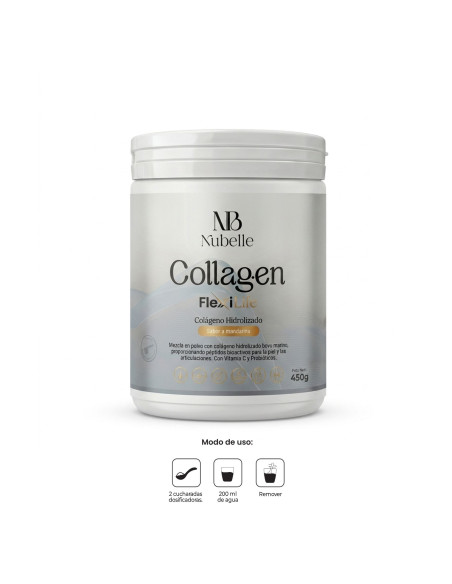COLÁGENO HIDROLIZADO FLEXILIFE MANDARINA | Nubelle Perú